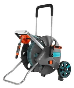 GARDENA - AquaRoll L CleverRoll L Easy Set Slangenwagen - Maximaal 50 Meter - Verstelbare Handgreep -Tuin En Buiten 1001x1200