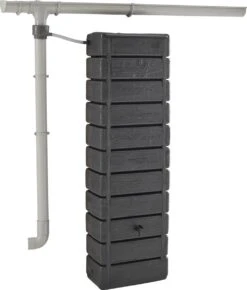 Regenton Muurtank, Grandval 300L, Antraciet Kunststof, Imitatiehout, Met Gootaansluitset Inbegrepen 11 Regenton Muurtank, Grandval 300L, Antraciet Kunststof, Imitatiehout, Met Gootaansluitset Inbegrepen -Tuin En Buiten 1023x1200