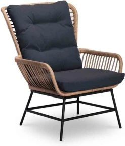 BUITEN Living Dex Wicker Loungestoel Tuin Incl. Wicker Voetenbank | Wicker + Aluminium | Bamboe Antraciet 20 BUITEN Living Dex Wicker Loungestoel Tuin Incl. Wicker Voetenbank | Wicker + Aluminium | Bamboe Antraciet -Tuin En Buiten 1025x1200