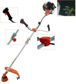 TIMBERPRO - Bosmaaier 2-in-1 - Benzine - Draad En Mes - 52 Cm³ - 3,0 PK. 11 TIMBERPRO - Bosmaaier 2-in-1 - Benzine - Draad En Mes - 52 Cm³ - 3,0 PK. -Tuin En Buiten 1087x1200