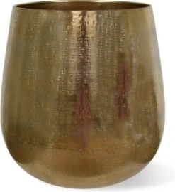 Merkloos Bloempot Karakter Goud - L -Tuin En Buiten 1099x1200 1