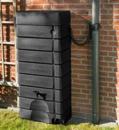 Garden Muurtank Regenton Zwart 320l - ThuisTuinieren.nl 5 Garden Muurtank Regenton Zwart 320l - ThuisTuinieren.nl -Tuin En Buiten 1104x1200