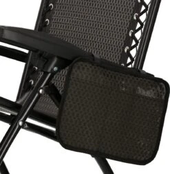 Springos Tuinstoel | Ligstoel | Opvouwbaar | Verstelbaar | Ergonomische Hoofdsteun | Bruin / Zwart -Tuin En Buiten 1172x1200