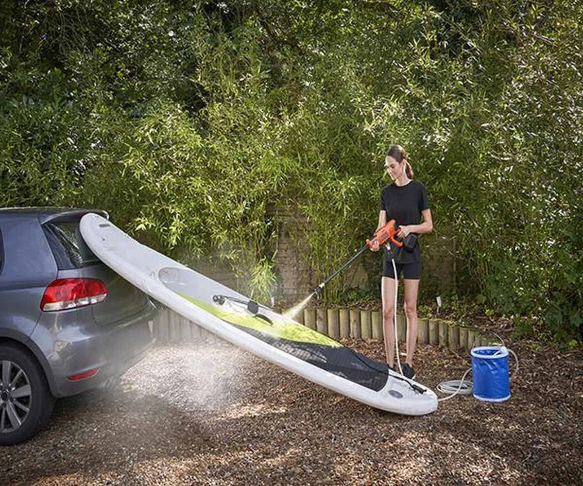 Black & Decker BLACK+DECKER BCPC18B-XJ Hogedrukreiniger - 18V - 24 Bar - Zonder Accu En Lader 8 Black & Decker BLACK+DECKER BCPC18B-XJ Hogedrukreiniger - 18V - 24 Bar - Zonder Accu En Lader - Afbeelding 8