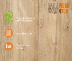 Wood4you - Tuinbank - Ameland - 'Doe Het Zelf' Bouwpakket Steigerhout 152Lx72Hx57D Cm - Incl Kussen -Tuin En Buiten 1200x1005 3