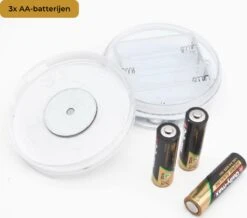 Lueas® Draadloze Ledlampjes Waterdicht - Met Afstandbediening -2 Stuks Op Batterijen - RGB - Dimbaar -Tuin En Buiten 1200x1061