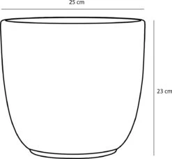 Mica Decorations Tusca Bloempot - H23 X Ø25 Cm - Goud 8 Mica Decorations Tusca Bloempot - H23 X Ø25 Cm - Goud -Tuin En Buiten 1200x1108
