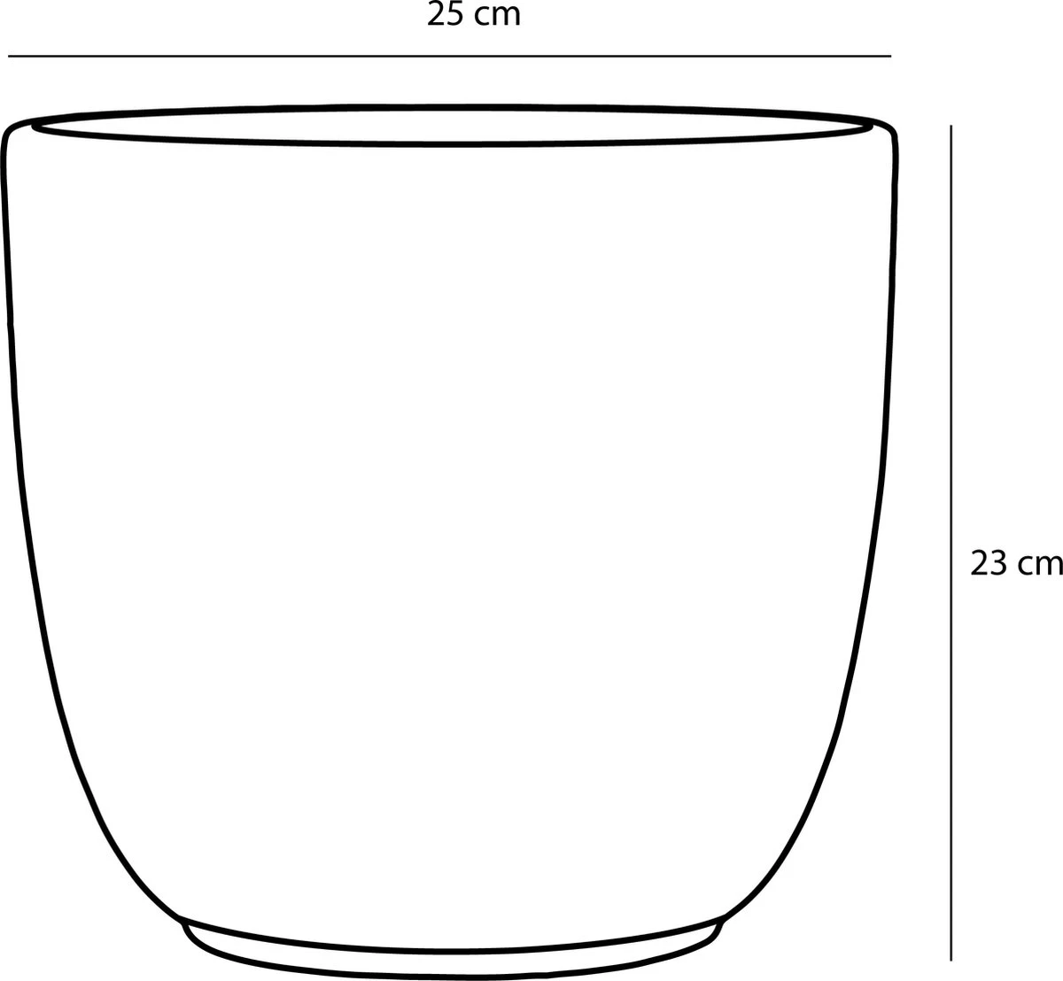 Mica Decorations Tusca Bloempot - H23 X Ø25 Cm - Goud 4 Mica Decorations Tusca Bloempot - H23 X Ø25 Cm - Goud - Afbeelding 4
