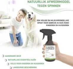 RepellShield Spinnen Bestrijden - Ongediertewering | Diervriendelijk Spinnen Verjagen Met Geur, Anti-Spinnen Spray - 250ml -Tuin En Buiten 1200x1132