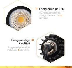 TIGIOO LED Tuinspot Buitenverlichting - 6 Tuinlampen - Tuinverlichting - Waterdicht (6 PACK) -Tuin En Buiten 1200x1138