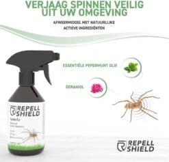 RepellShield Spinnen Bestrijden - Ongediertewering | Diervriendelijk Spinnen Verjagen Met Geur, Anti-Spinnen Spray - 250ml -Tuin En Buiten 1200x1152 2