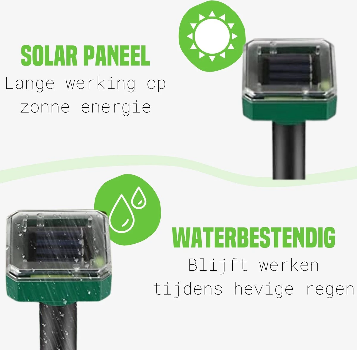 PetsBest Mollenverjager - Mollengranulaat - 2 Pack - Unieke Combinatie - Mollen Bestrijding 4 PetsBest Mollenverjager - Mollengranulaat - 2 Pack - Unieke Combinatie - Mollen Bestrijding - Afbeelding 4