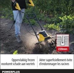 Powerplus POWXG72010 Tuinfrees - 1500W - Werkbreedte 450mm - Werkdiepte Max. 220mm - Incl. 6 Messen En Wielen -Tuin En Buiten 1200x1179 3