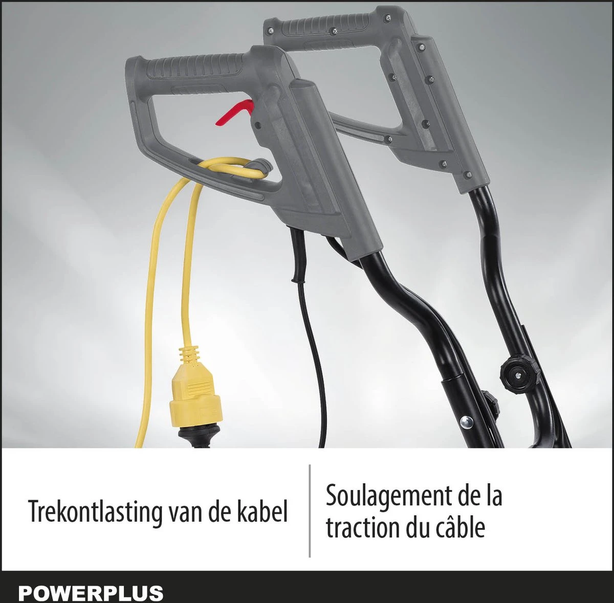 Powerplus POWEG7010 Tuinfrees - 1050W - Werkbreedte 320mm - Werkdiepte Max. 220mm - Incl. 4 Messen 2 Powerplus POWEG7010 Tuinfrees - 1050W - Werkbreedte 320mm - Werkdiepte Max. 220mm - Incl. 4 Messen - Afbeelding 2