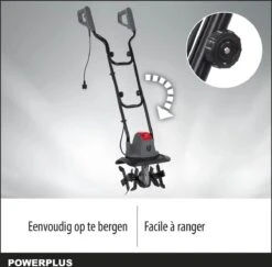 Powerplus POWEG7010 Tuinfrees - 1050W - Werkbreedte 320mm - Werkdiepte Max. 220mm - Incl. 4 Messen 9 Powerplus POWEG7010 Tuinfrees - 1050W - Werkbreedte 320mm - Werkdiepte Max. 220mm - Incl. 4 Messen -Tuin En Buiten 1200x1179 6