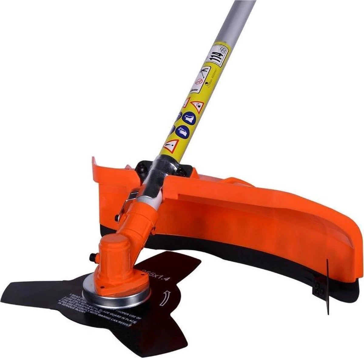 Kibani Kantenmaaier 4-in-1 – Bosmaaier Benzine - 52 Cc / 1.9 Pk 2-takt Motor – Incl. Onkruidborstel ,Maaidraad, Zaagblad 40-tands En Veiligheidsset 13 Kibani Kantenmaaier 4-in-1 – Bosmaaier Benzine - 52 Cc / 1.9 Pk 2-takt Motor – Incl. Onkruidborstel ,Maaidraad, Zaagblad 40-tands En Veiligheidsset - Afbeelding 13