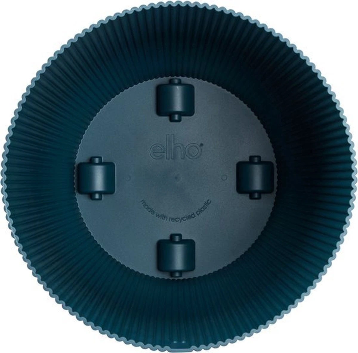 Elho Vibes Fold Rond Wielen 35 - Bloempot Voor Binnen - Ø 34.9 X H 32.4 Cm - Diepblauw 5 Elho Vibes Fold Rond Wielen 35 - Bloempot Voor Binnen - Ø 34.9 X H 32.4 Cm - Diepblauw - Afbeelding 5