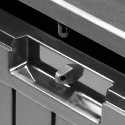 Prosperplast Opbergbox Met Deksel – Waterdicht Wielen 290 L -Antraciet -Tuin En Buiten 1200x1200 115