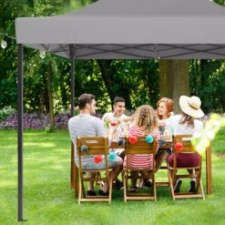 LifeGoods Partytent - 3x4.5 M - Zijwanden - Easy Up - Opvouwbaar - Waterdicht - Draagtas Met Wieltjes - Donkergrijs 12 LifeGoods Partytent - 3x4.5 M - Zijwanden - Easy Up - Opvouwbaar - Waterdicht - Draagtas Met Wieltjes - Donkergrijs -Tuin En Buiten 1200x1200 152