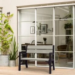 Keter Montero Tuinbank – 2-personen - 120x61x91cm - Grafiet -Tuin En Buiten 1200x1200 168