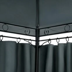 Casaria Paviljoen Topas 3x4m - UV-bescherming 50+ - Antraciet 14 Casaria Paviljoen Topas 3x4m - UV-bescherming 50+ - Antraciet -Tuin En Buiten 1200x1200 171