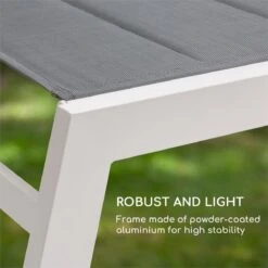 Blumfeldt Renazzo Lounge Ligstoel - Ligbed Voor De Tuin - Aluminium Tuinstoel - 6 Standen - Waterafstotend - Bekleding Van 70 % Pvc En 30 % Polyetheen - Grijs 16 Blumfeldt Renazzo Lounge Ligstoel - Ligbed Voor De Tuin - Aluminium Tuinstoel - 6 Standen - Waterafstotend - Bekleding Van 70 % Pvc En 30 % Polyetheen - Grijs -Tuin En Buiten 1200x1200 212