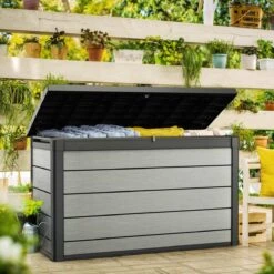 Keter Denali Opbergbox - 757L - 152x73x90cm - Grafiet 16 Keter Denali Opbergbox - 757L - 152x73x90cm - Grafiet -Tuin En Buiten 1200x1200 237