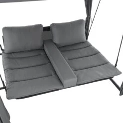 Schommelbank / Ligbank Kassandra - Donkergrijs -Tuin En Buiten 1200x1200 249