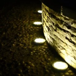 Q-Mate 4 X LED Solar Grondspot Zwart - Solar Tuinverlichting - Buitenlamp - Tuinverlichting Op Zonne-Energie -Tuin En Buiten 1200x1200 304