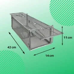 ValueStar Rattenval - Rattenval Voor Buiten - Ongediertebestrijding - Rattenvallen - Ratten - Rattenval Vangkooi -Tuin En Buiten 1200x1200 326