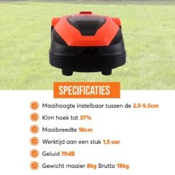 Zoef Robot Robotmaaier Dirk Met APP <600 M2 -Tuin En Buiten 1200x1200 482