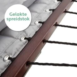 Vita5 Hangmat Met Standaard En Spreidstok – 2 Persoons – Incl. Bekerhouder - Afneembaar Kussen – Uv-bestendig – Lichtgrijs -Tuin En Buiten 1200x1200 49