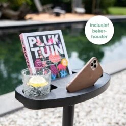 Vita5 Hangmat Met Standaard En Spreidstok – 2 Persoons – Incl. Bekerhouder - Afneembaar Kussen – Uv-bestendig – Lichtgrijs -Tuin En Buiten 1200x1200 50