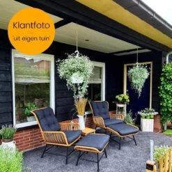 BUITEN Living Dex Wicker Loungestoel Tuin Incl. Wicker Voetenbank | Wicker + Aluminium | Bamboe Antraciet 21 BUITEN Living Dex Wicker Loungestoel Tuin Incl. Wicker Voetenbank | Wicker + Aluminium | Bamboe Antraciet -Tuin En Buiten 1200x1200 55