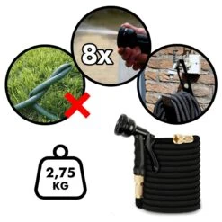 In Round Flexibele Tuinslang – 22,5 Meter – Sproeikop, Tuinslanghouder -Tuin En Buiten 1200x1200 613