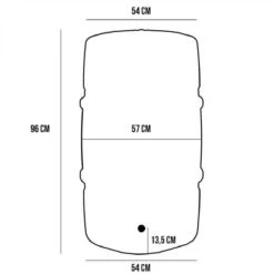 Harcostar Regenton 227 Liter - Groen -Tuin En Buiten 1200x1200 621