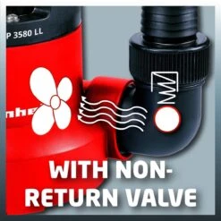 Einhell Dompelpomp GC-SP 3580 LL (350 W - 8000 L/h - 1 Mm Restwater - Traploos Instelbare Vlotterschakelaar - Geïntegreerd Terugslagventiel - Draaghandvat - Kabelopwikkeling - Mechanische Afdichting) 21 Einhell Dompelpomp GC-SP 3580 LL (350 W - 8000 L/h - 1 Mm Restwater - Traploos Instelbare Vlotterschakelaar - Geïntegreerd Terugslagventiel - Draaghandvat - Kabelopwikkeling - Mechanische Afdichting) -Tuin En Buiten 1200x1200 674