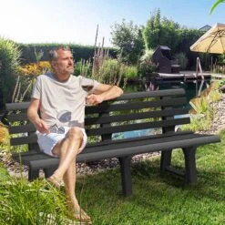 Casaria Tuinbank Orchidea – Kunststof/240kg Belastbaar – Antraciet 12 Casaria Tuinbank Orchidea – Kunststof/240kg Belastbaar – Antraciet -Tuin En Buiten 1200x1200 73