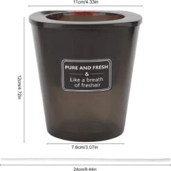 Merkloos Kruidenpot Waterreservoir Verse Kruiden Plantenpot Met Watergeefsysteem Voor Vensterbank Keuken Kruidentuin Binnen Set Van 10 Stuks Zwart -Tuin En Buiten 1200x1200 770