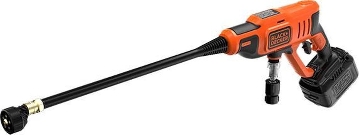Black & Decker BLACK+DECKER BCPC18B-XJ Hogedrukreiniger - 18V - 24 Bar - Zonder Accu En Lader 10 Black & Decker BLACK+DECKER BCPC18B-XJ Hogedrukreiniger - 18V - 24 Bar - Zonder Accu En Lader - Afbeelding 10