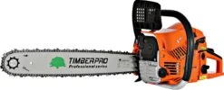 TIMBERPRO - Kettingzaag - 62 Cc - Benzine - Zwaardlengte 50 Cm - Met Transportzak - Met 2e Ketting 10 TIMBERPRO - Kettingzaag - 62 Cc - Benzine - Zwaardlengte 50 Cm - Met Transportzak - Met 2e Ketting -Tuin En Buiten 1200x484