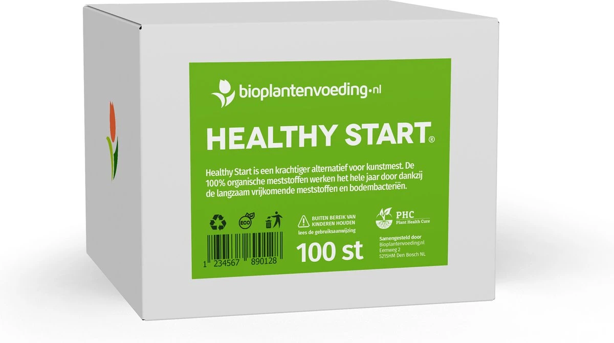 Healthy Start Tabletten - 100 Stuks - Zeer Krachtige Mestpillen Voor Elke Plant - 10 Gr - Perfect En Gezond Alternatief Voor Kunstmest - 100% Organisch 1 Healthy Start Tabletten - 100 Stuks - Zeer Krachtige Mestpillen Voor Elke Plant - 10 Gr - Perfect En Gezond Alternatief Voor Kunstmest - 100% Organisch