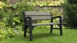 Keter Montero Tuinbank – 2-personen - 120x61x91cm - Grafiet -Tuin En Buiten 1200x675 5