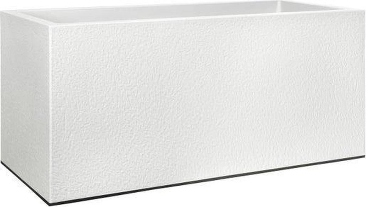 Elho Vivo Structure Finish Lang 90 - Plantenbak Voor Binnen & Buiten - Ø 88 X H 41 - Wit 11 Elho Vivo Structure Finish Lang 90 - Plantenbak Voor Binnen & Buiten - Ø 88 X H 41 - Wit - Afbeelding 11