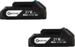 NovarGarden® Mini Kettingzaag NG1 - Met 2x Accu - Takkenzaag - Snoeizaag - Electrisch - Handzaag - Boomzaag - 21V -Tuin En Buiten 1200x765