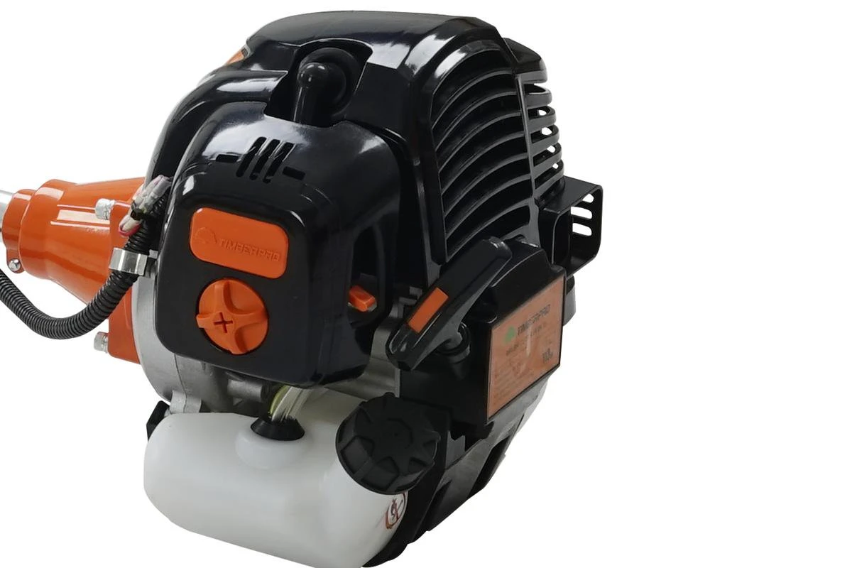 TIMBERPRO – 2in1 - Bosmaaier - Kantenmaaier - Benzine - 52 Cc - Draad En Mes - 3,0 PK 2 TIMBERPRO – 2in1 - Bosmaaier - Kantenmaaier - Benzine - 52 Cc - Draad En Mes - 3,0 PK - Afbeelding 2