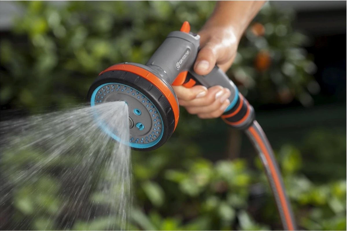 GARDENA - Comfort Broeskop - 5 Straalsoorten - Grijs 4 GARDENA - Comfort Broeskop - 5 Straalsoorten - Grijs - Afbeelding 4