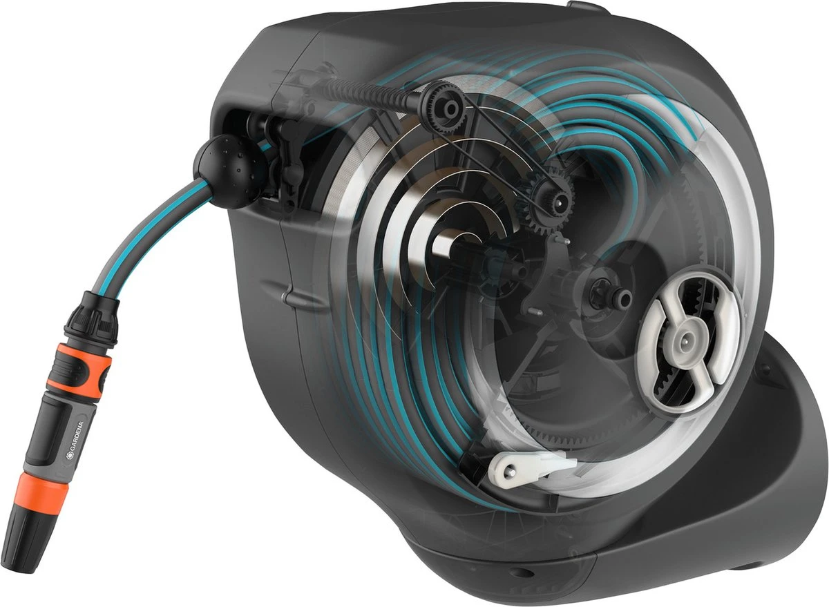 GARDENA - Wandslangenbox RollUp S - Slanghouder - 15 Meter - Ø 11 Mm 9 GARDENA - Wandslangenbox RollUp S - Slanghouder - 15 Meter - Ø 11 Mm - Afbeelding 9