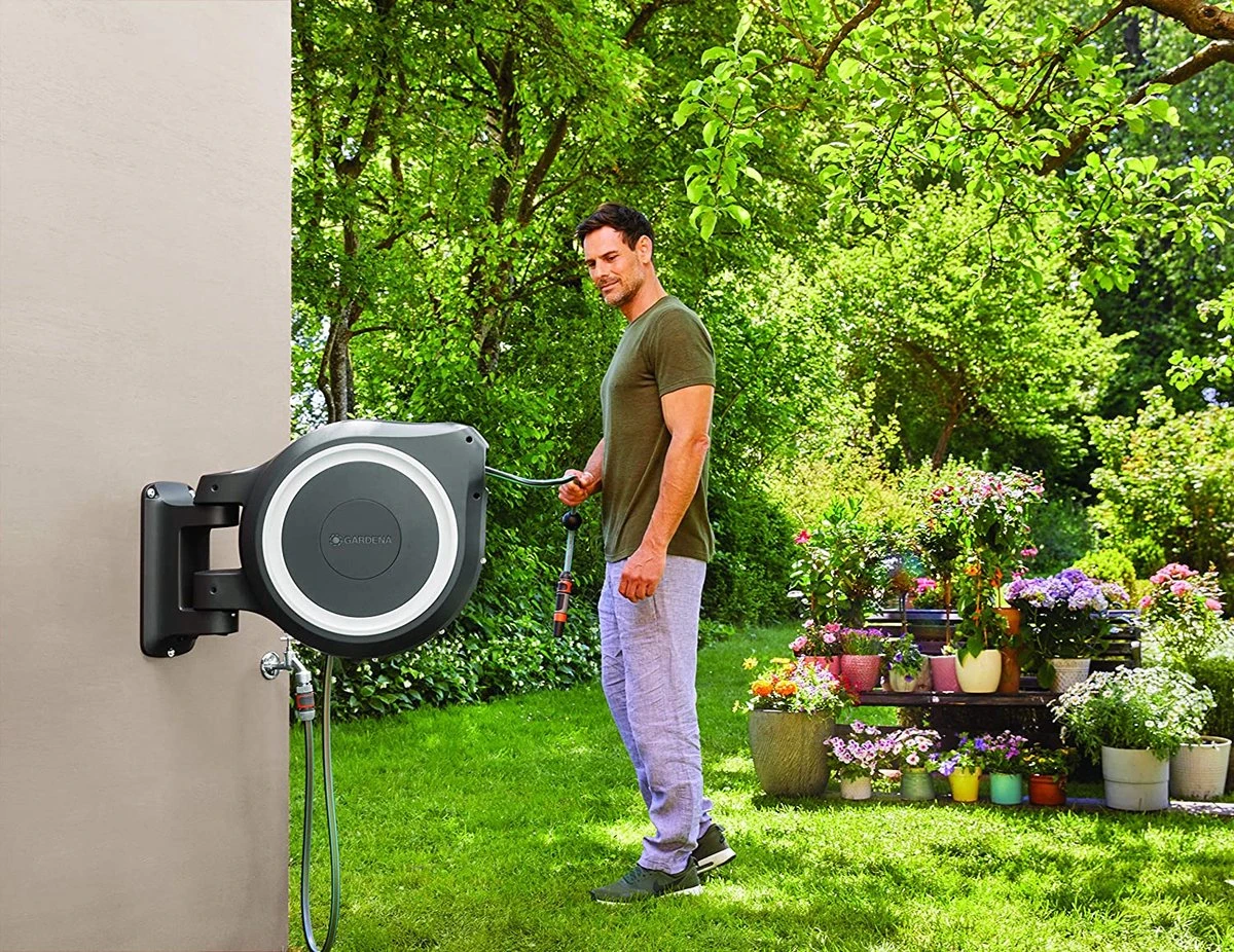 GARDENA Wandslangenbox Rollup XL - 35 Meter - Ø 13 Mm 6 GARDENA Wandslangenbox Rollup XL - 35 Meter - Ø 13 Mm - Afbeelding 6