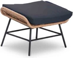 BUITEN Living Dex Wicker Loungestoel Tuin Incl. Wicker Voetenbank | Wicker + Aluminium | Bamboe Antraciet 19 BUITEN Living Dex Wicker Loungestoel Tuin Incl. Wicker Voetenbank | Wicker + Aluminium | Bamboe Antraciet -Tuin En Buiten 1200x951